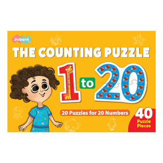 JoGenii 1 - 20 Counting Puzzle - Animal Edition - JK15