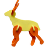 JoGenii Animals 3D Foam puzzle - Set of 6 - JK010