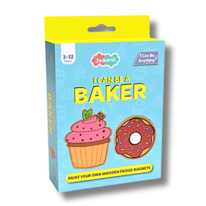 JoGenii I Can Be a Baker - JoGenii's Mini DIY Kit | Return Gift, Travel Friendly - JK16