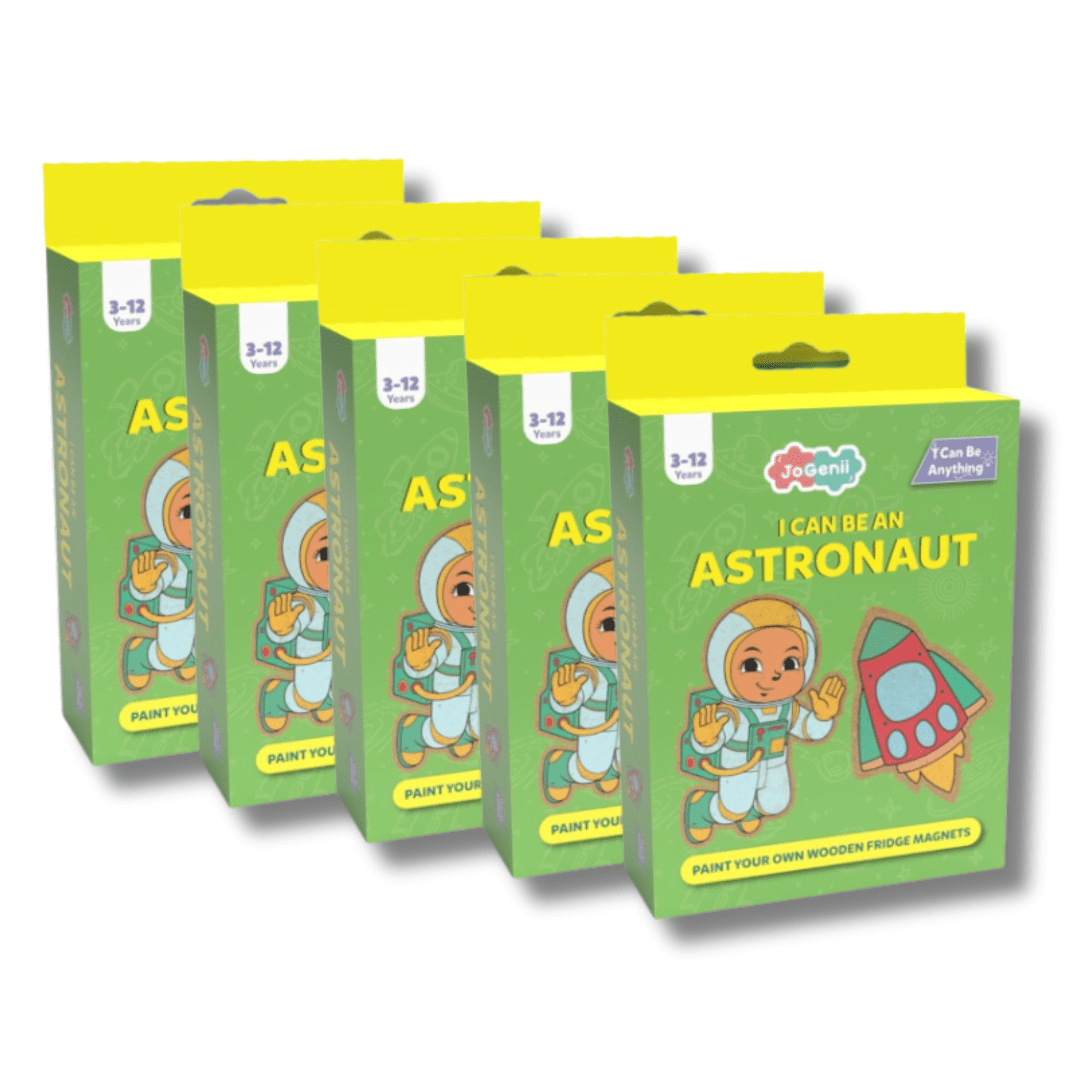 JoGenii I Can Be An Astronaut - JoGenii's Mini DIY Kit|Return Gift, Travel Friendly (Pack of 5) - JKC17