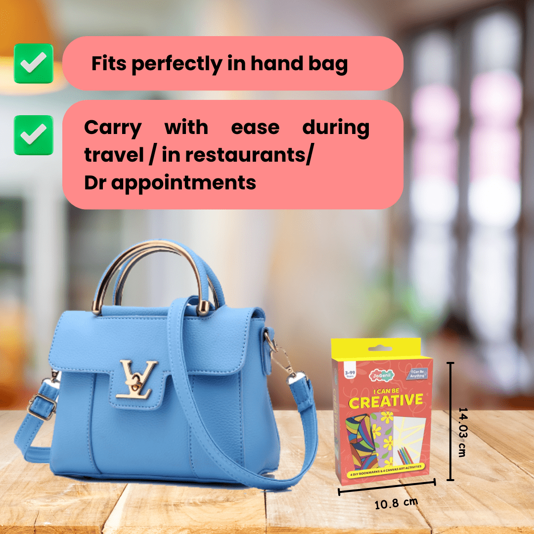 JoGenii I Can Be Creative - JoGenii's Mini DIY Kit| Return Gift, Travel Friendly (Pack of 10) - JKCC18