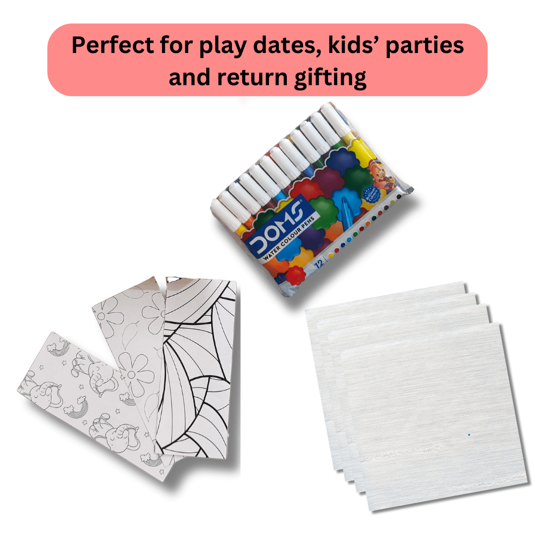 JoGenii I Can Be Creative - JoGenii's Mini DIY Kit |Return Gift, Travel Friendly (Pack of 5) - JKC18