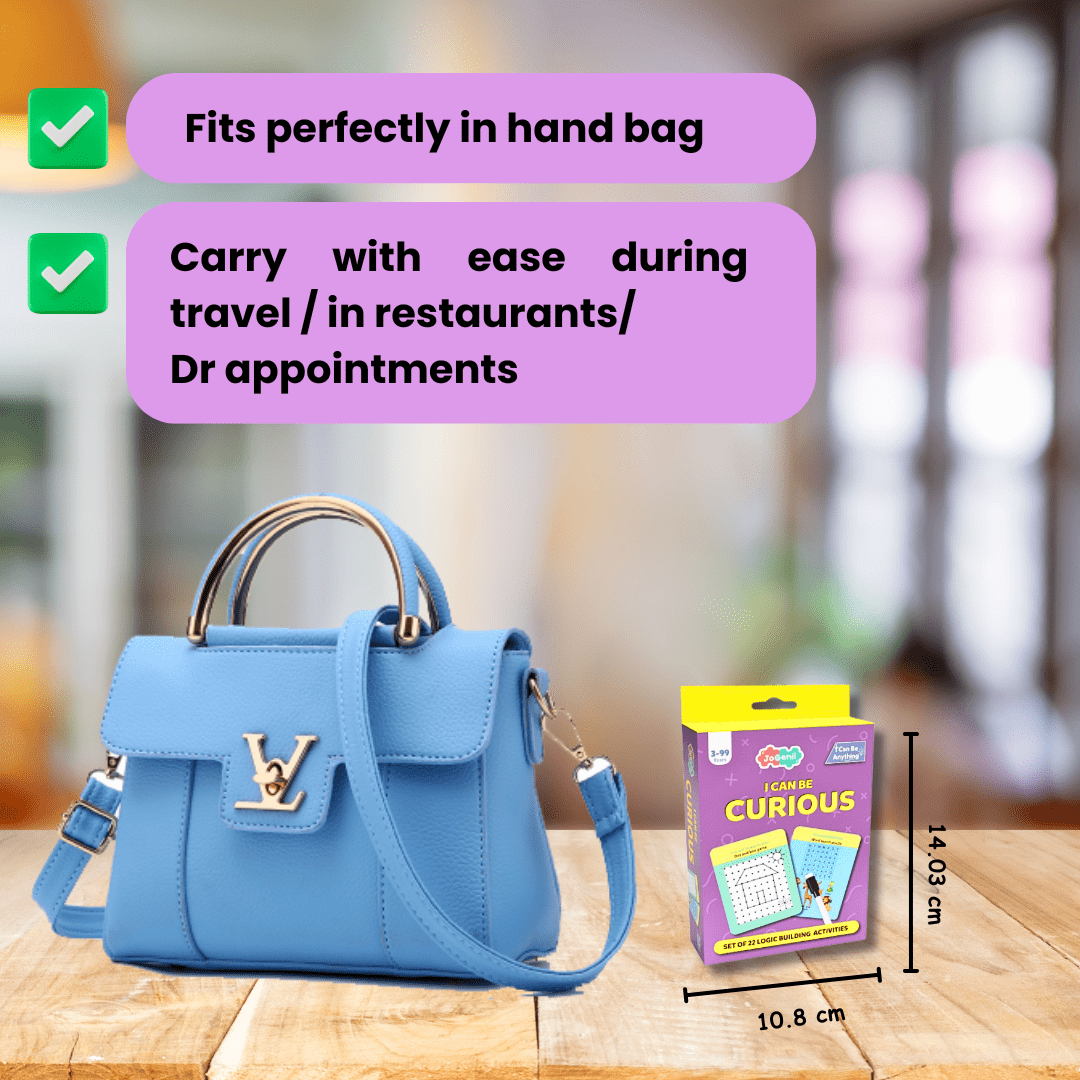 JoGenii I Can Be Curious - JoGenii's Mini DIY Kit | Return Gift, Travel Friendly (Pack of 10) - JKCC19