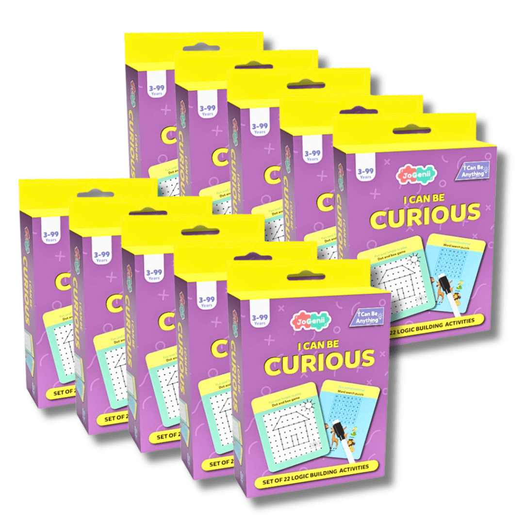 JoGenii I Can Be Curious - JoGenii's Mini DIY Kit | Return Gift, Travel Friendly (Pack of 10) - JKCC19