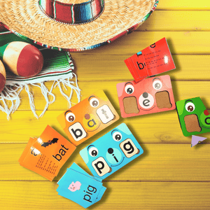 JoGenii Spell with Pups - Fun way to learn 3 letter CVC words Phonics - JK002