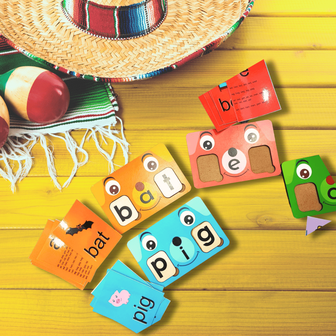 JoGenii Spell with Pups - Fun way to learn 3 letter CVC words Phonics - JK002