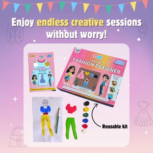 JoGenii's I Can Be a Fashion Designer DIY Kit | Best gift got young Fashionistas | Perfect Gift - JK21