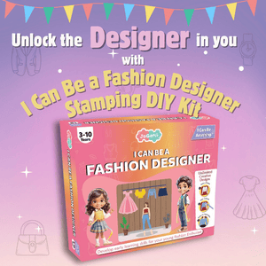 JoGenii's I Can Be a Fashion Designer DIY Kit | Best gift got young Fashionistas | Perfect Gift - JK21