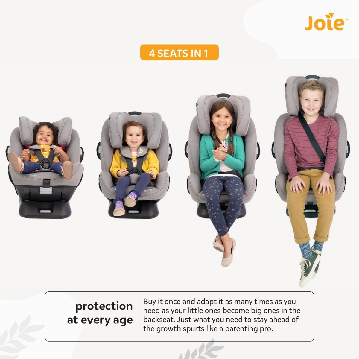 Joie Every Stage fx Car seat Grey Flannel - C1602ADGFL000
