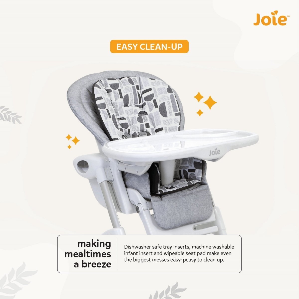 Joie High Chair Mimzy 2 In 1 Logan - H1013CALGN000