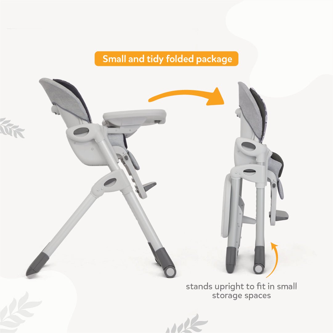 Joie High Chair Mimzy Recline Logan Birth+ to 15 Kgs - H1013EALGN000