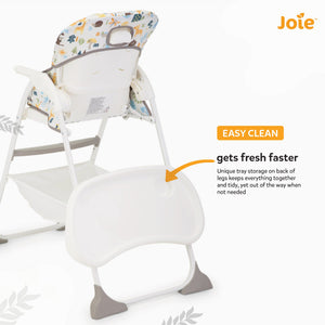 Joie High Chair Mimzy Snacker Alphabet 6M to 15 kg - H1127BAABC000
