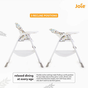 Joie High Chair Mimzy Snacker Alphabet 6M to 15 kg - H1127BAABC000