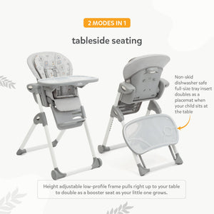 Joie High Chair Mimzy Snacker Portrait 6M to 15 kg - H1127BAPOR000