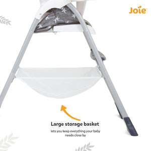 JOIE High Chair Mimzy Snacker Twinkle Linen 6M to 15 Kgs - H1127BATWN000