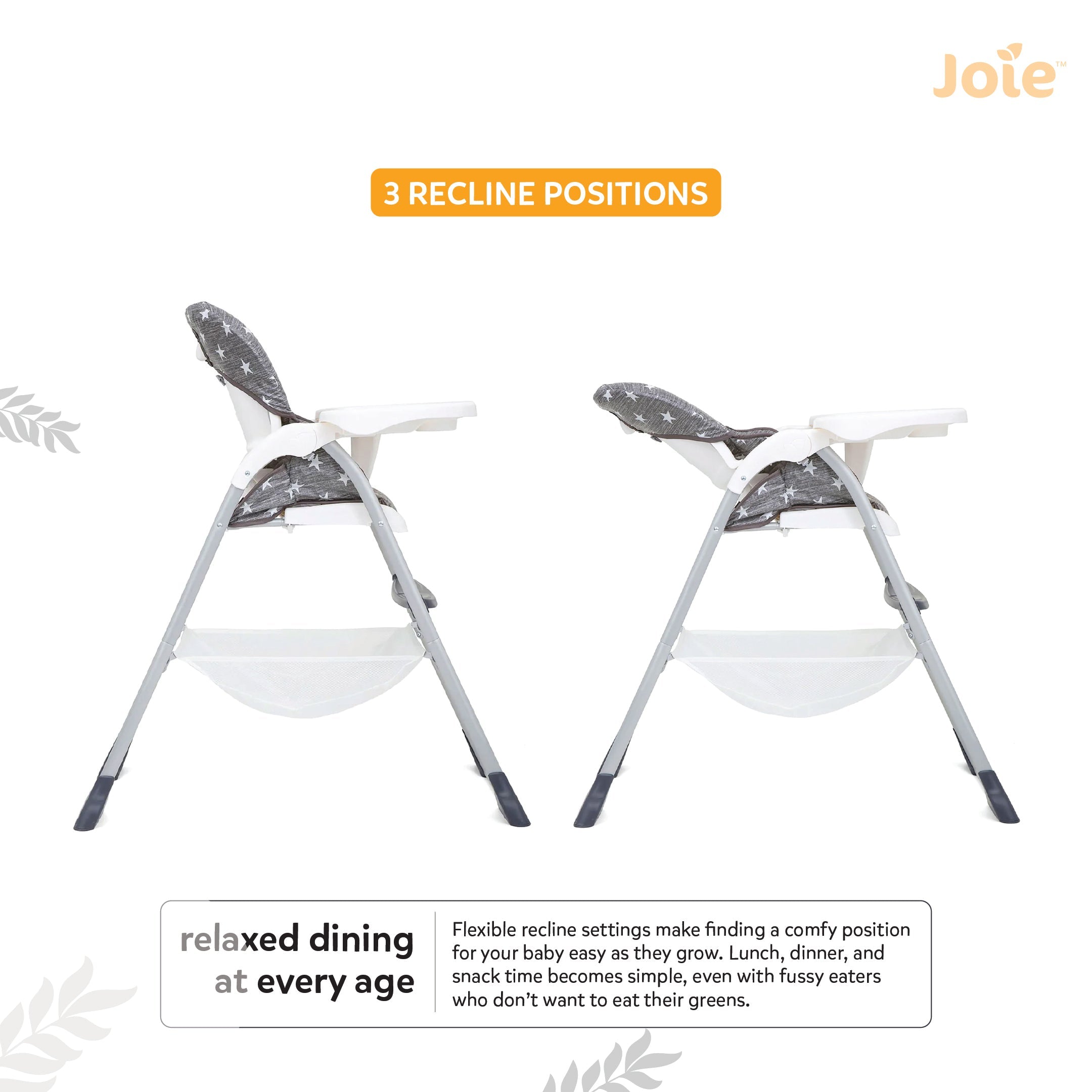 JOIE High Chair Mimzy Snacker Twinkle Linen 6M to 15 Kgs - H1127BATWN000