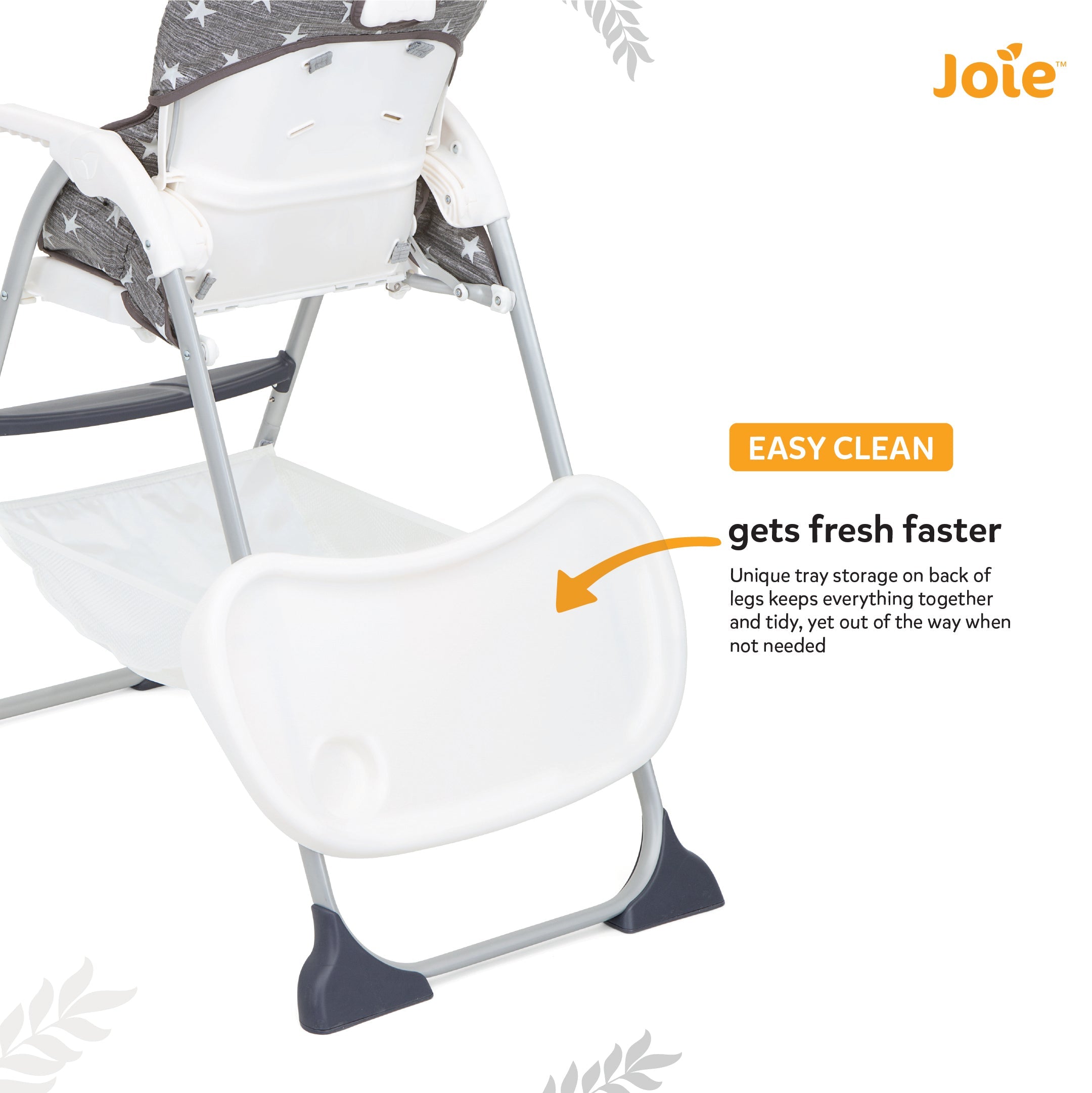 JOIE High Chair Mimzy Snacker Twinkle Linen 6M to 15 Kgs - H1127BATWN000