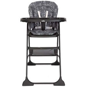 Joie Mimzy Snacker ABC Charcoal High Chair | The Mom Store - Baby High Chair