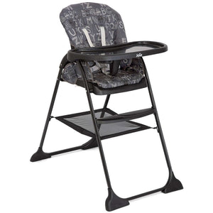 Joie Mimzy Snacker ABC Charcoal High Chair | The Mom Store - Baby High Chair