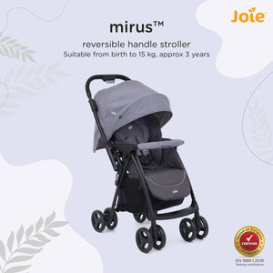 Joie Mirus Stroller Dark Pewter - S1703ADDPW000