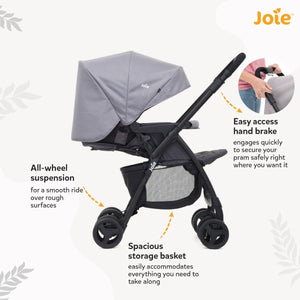 Joie Mirus Stroller Dark Pewter - S1703ADDPW000