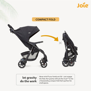 Joie Muze Lx Ts W/ Juva Travel System- Coal - T1035ECCOL000