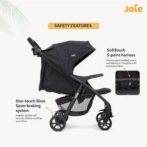 Joie Muze Lx Ts W/ Juva Travel System- Coal - T1035ECCOL000