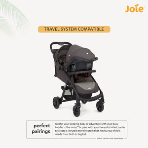 Joie Muze Lx Ts W/ Juva Travel System- Dark Pewter - T1035ECDPW000