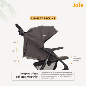 Joie Muze Lx Ts W/ Juva Travel System- Dark Pewter - T1035ECDPW000