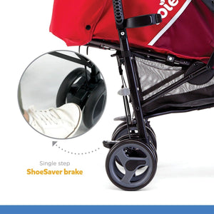 Joie Nitro lx Umbrella Stroller With Flat Reclining Seat- Cherry - S1036BACHR000