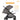 Joie Stroller Mytrax Pro Thunder Birth+ to 22 kg - S2208AATHD000
