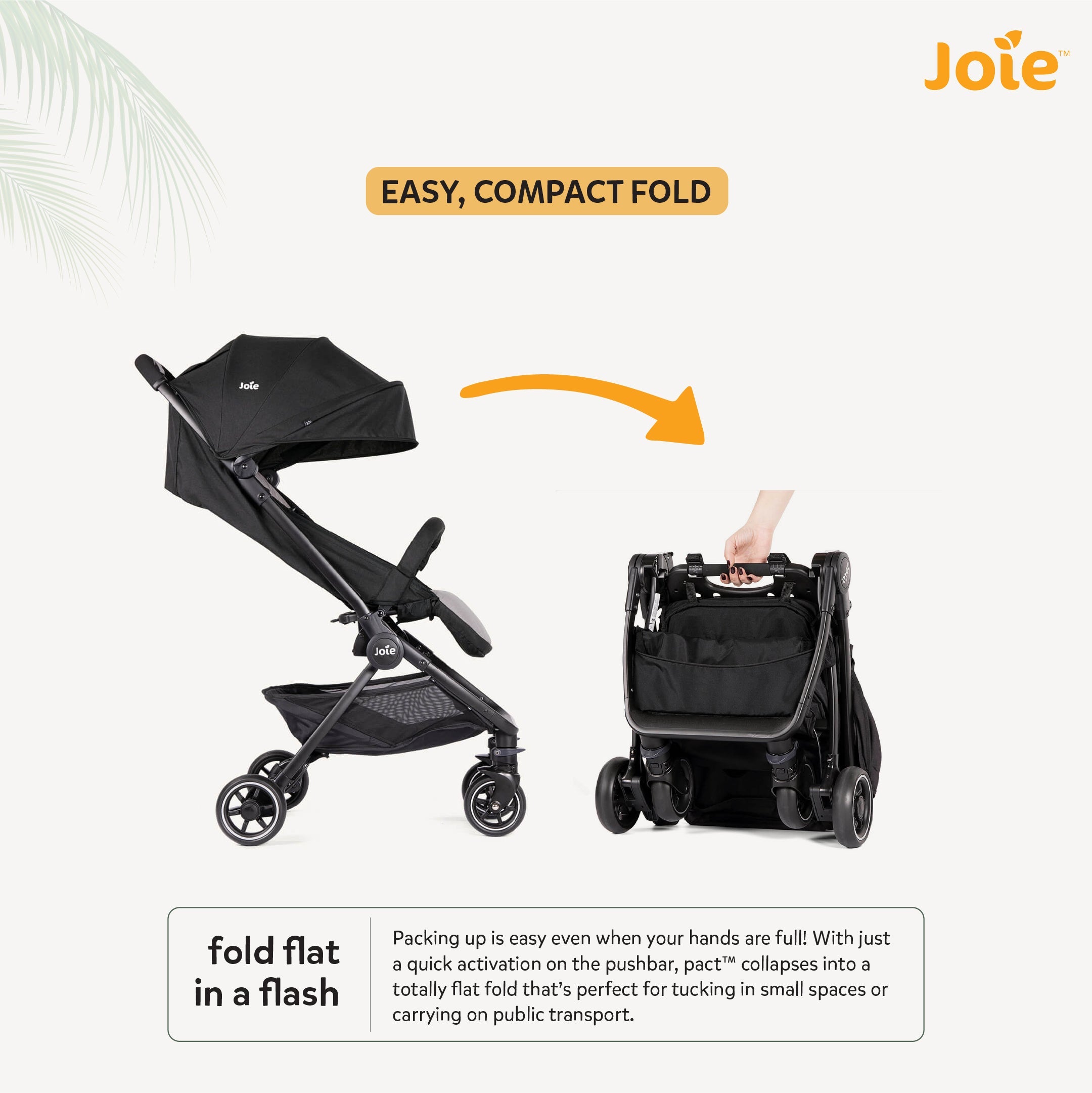 Joie Stroller Pact Ember - S1601DAEMB000