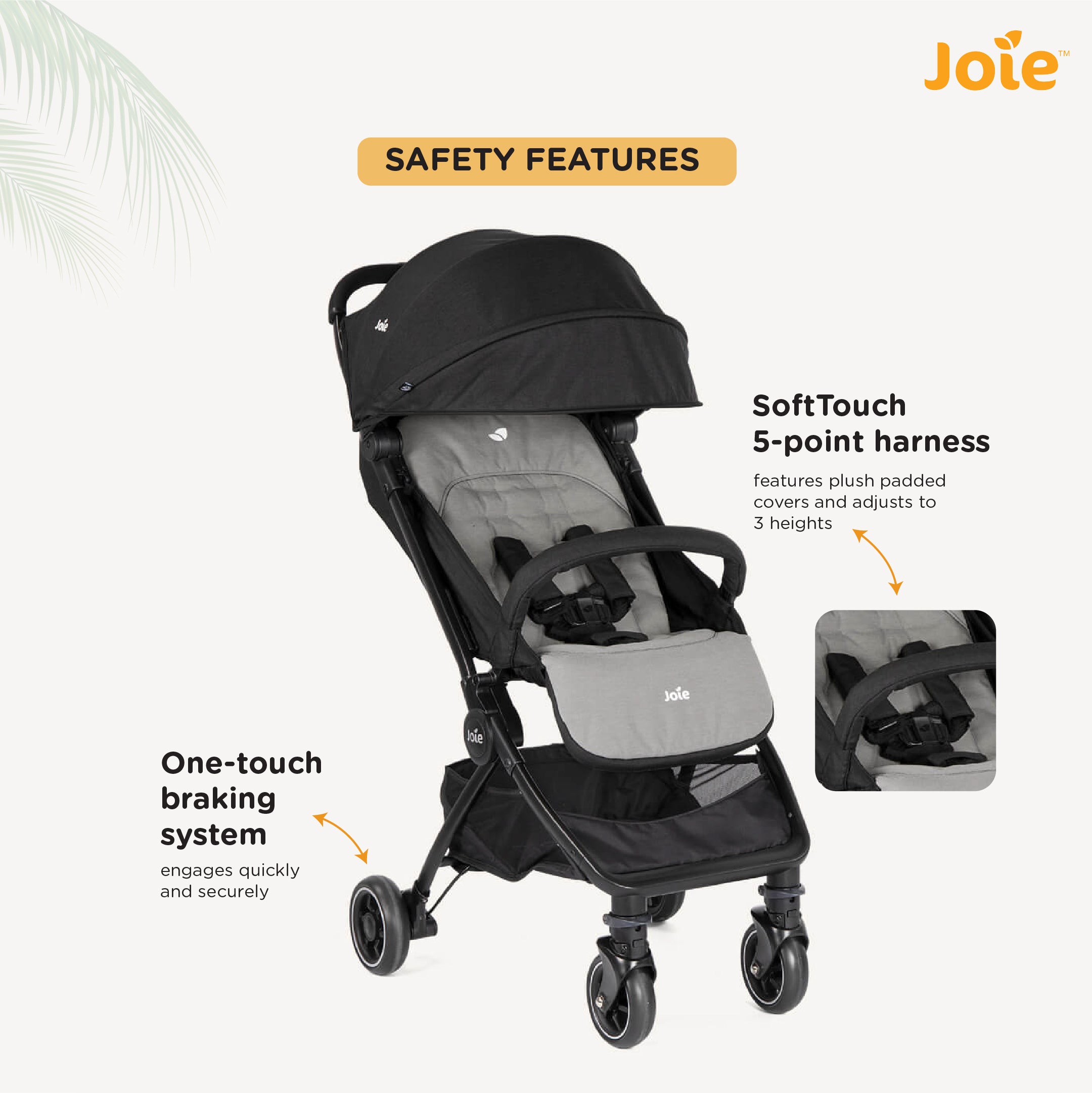 Joie Stroller Pact Ember - S1601DAEMB000
