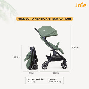 Joie Stroller Pact Laurel - Baby Stroller & Prams