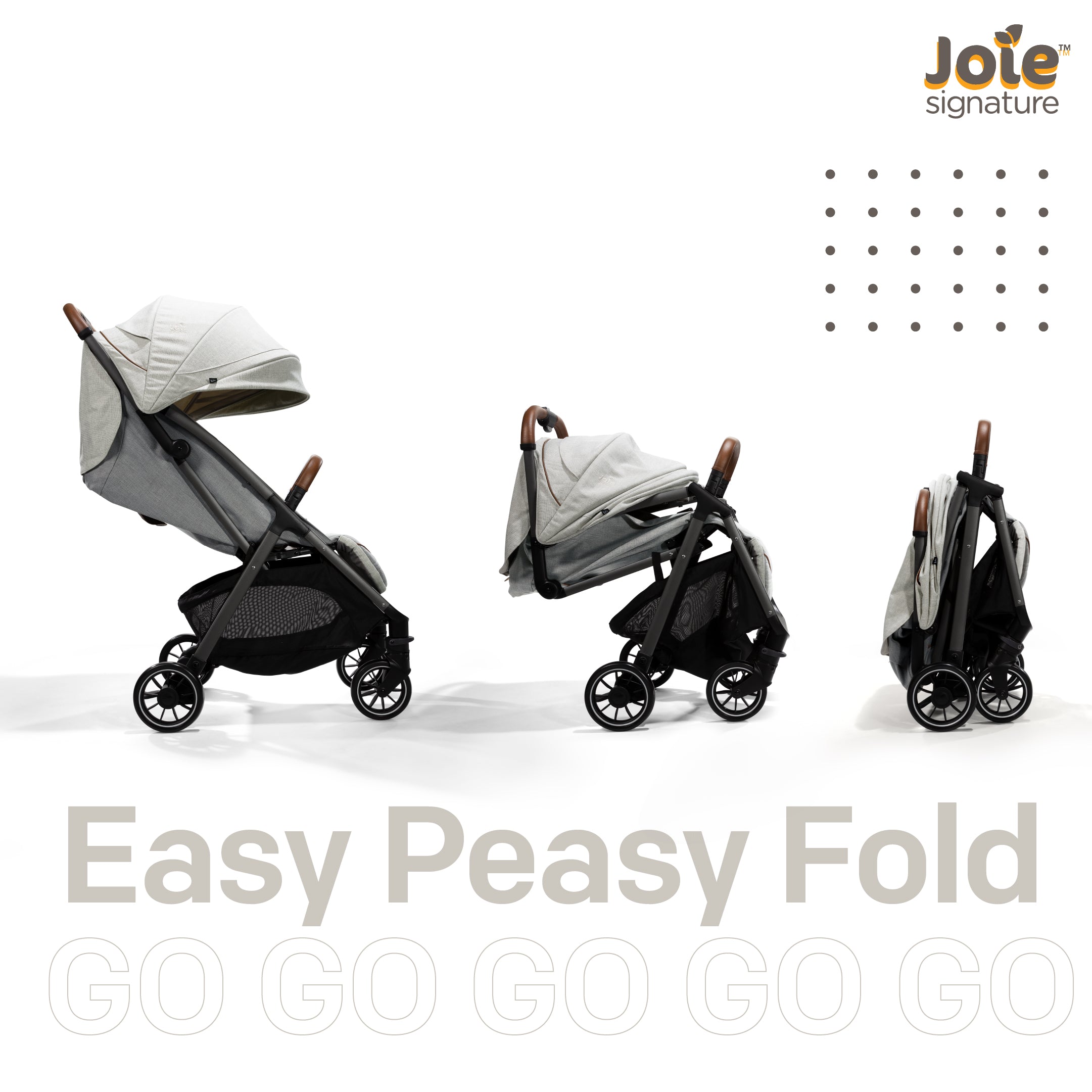 Joie Stroller Parcel Signature Carbon - S2112AACBN000