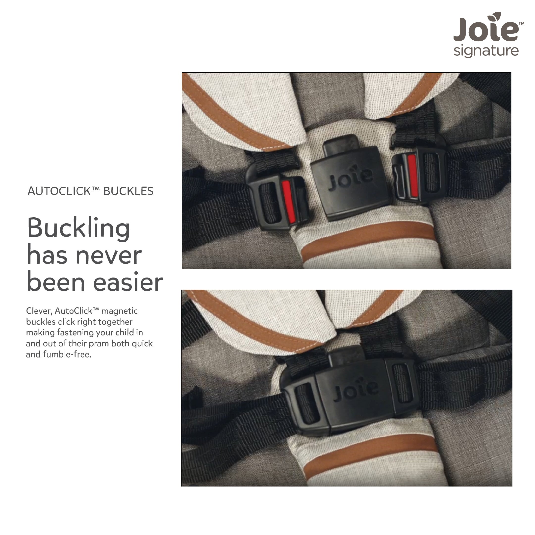 Joie Stroller Parcel Signature Carbon - S2112AACBN000