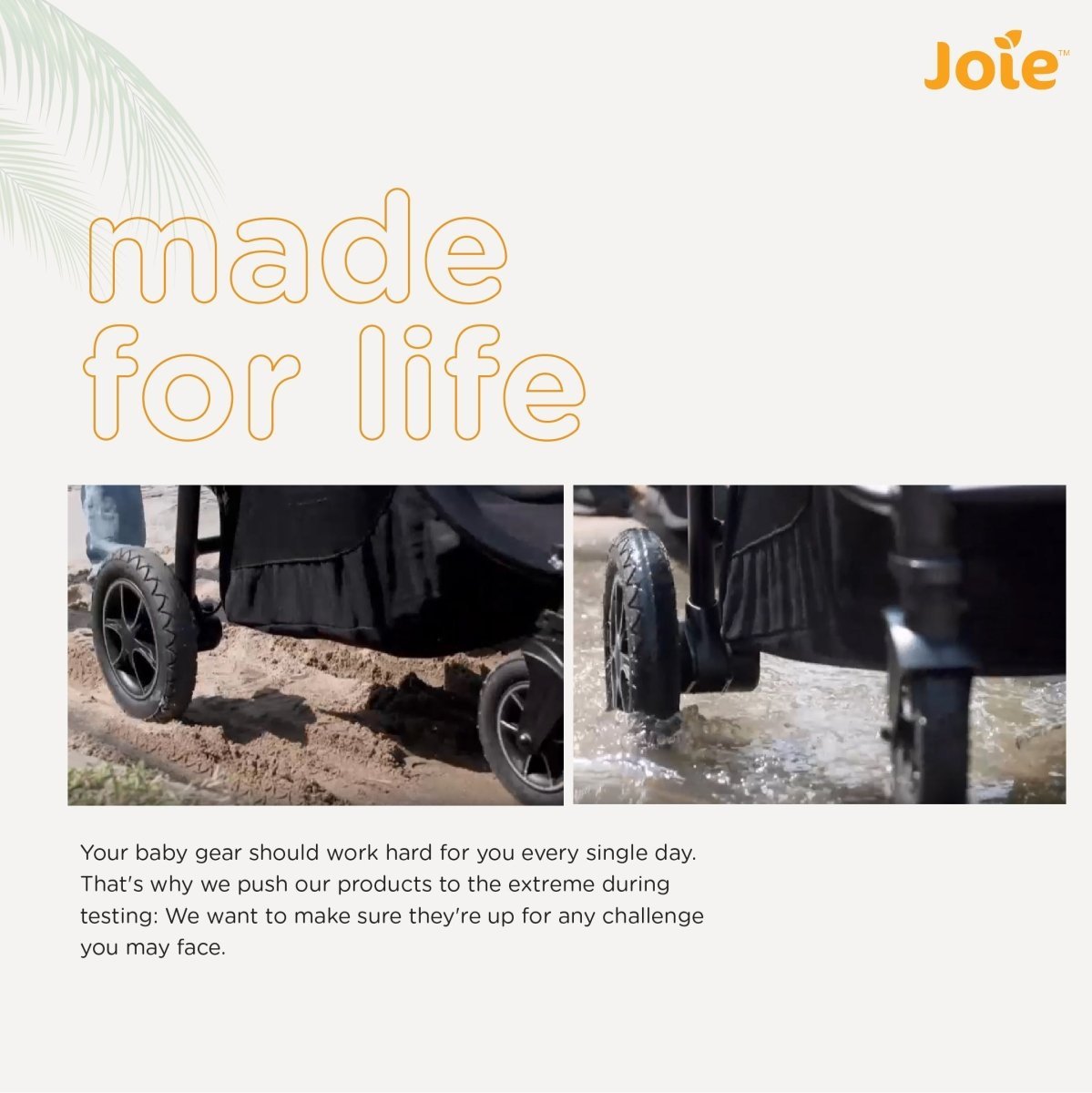 Joie Tourist W Rc & Adpt & Tb Shale - S1706DCSHA000