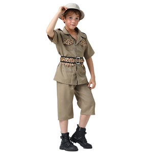 Jungle Safari Adventurer theme Kids Halloween Costume Fancy Dress Up - 4 - 6 Years Halloween