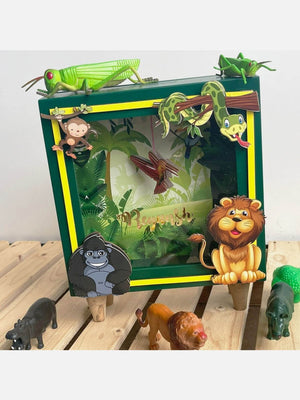 Jungle Safari Piggy Bank - Little Surprise BoxJungle Safari Piggy Bank