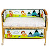 Jungle Tribe - 4 Section Crib Rails Protector Bumper Set - BPR - JGTB