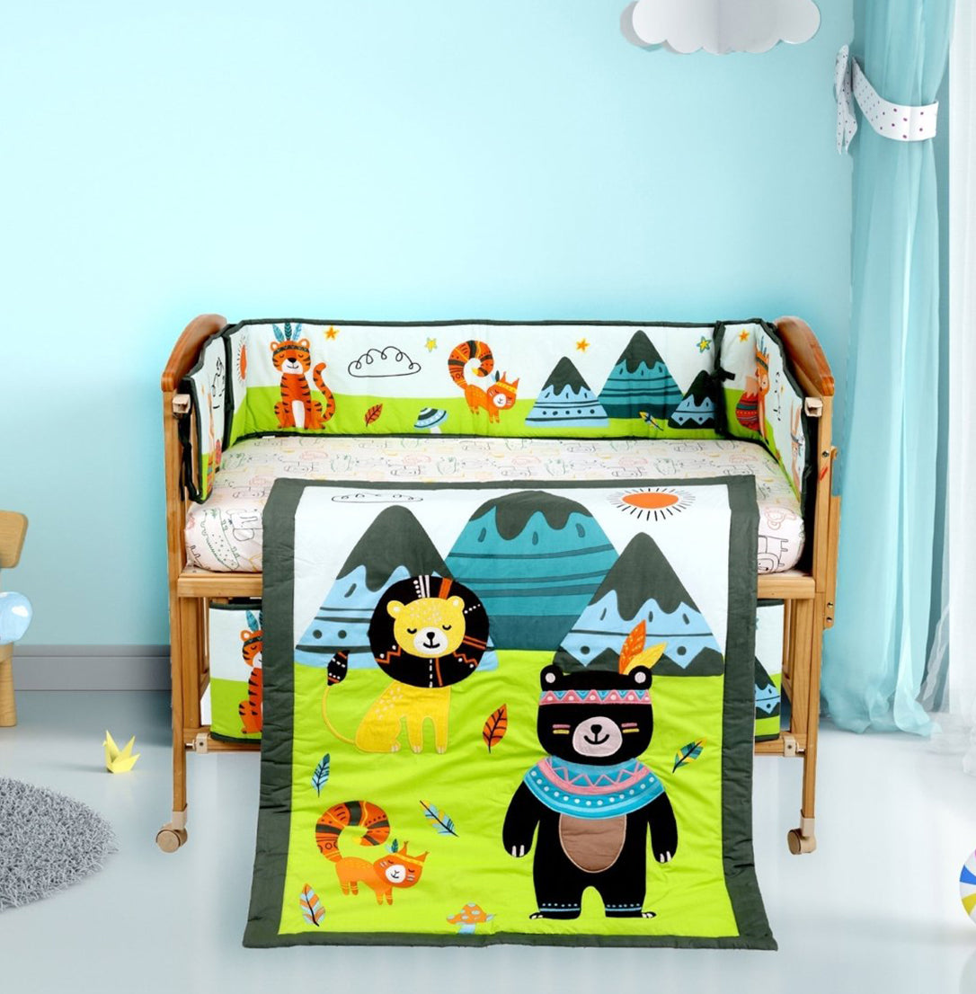 Jungle Tribe- Baby Bedding Set