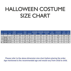 Junior Super Brothers, Plumber Kids Halloween Costume Fancy Dress Up - 4 - 6 Years Halloween