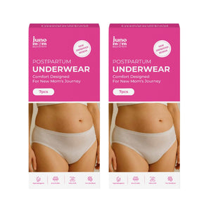Juno Mom Maternity Disposable Panties for Postpartum Use (XL, Pack of 14) - Postpartum Accessories