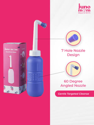 Juno Mom Portable Bidet | 450 mL Travel Bidet with Storage Bag - JM_01Bidet