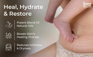 Juno Mom Scar & Stretch Marks Oil | 100ml | Reduces Scars & Stretch Marks - JM_01SO