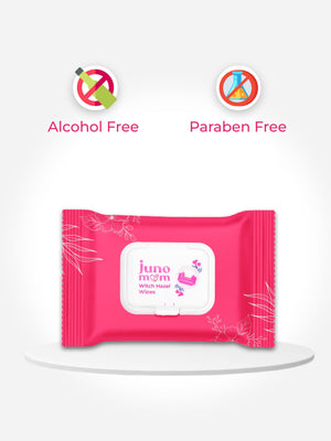 Juno Mom Witch - Hazel Wipes | 100 Pulls (Pack of 5) | Instant Cooling Wet Wipes - JM_01Wipes_Combo5