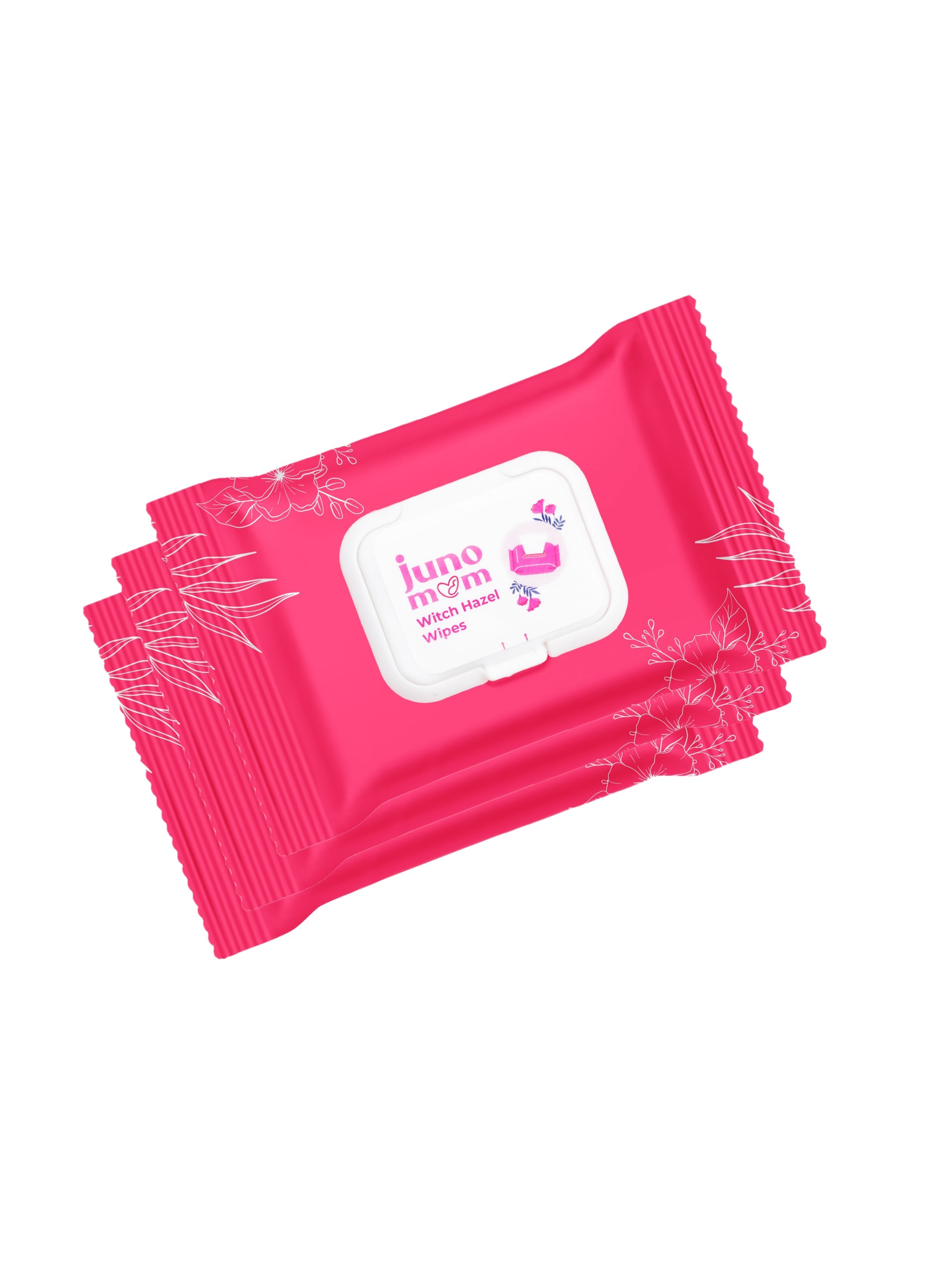 Juno Mom Witch - Hazel Wipes | 60 Pulls (Pack of 3) | Instant Cooling Wet Wipes - JM_01Wipes_Combo3