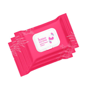 Juno Mom Witch - Hazel Wipes | 60 Pulls (Pack of 3) | Instant Cooling Wet Wipes - JM_01Wipes_Combo3