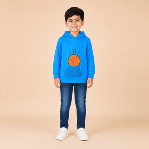 Just Dunk It Hooded Sweatshirt - 0-6 Months Kids Winter Hoodies