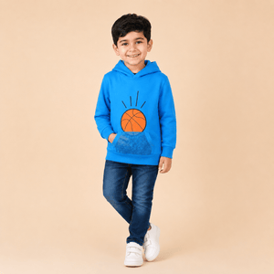 Just Dunk It Hooded Sweatshirt - 0-6 Months Kids Winter Hoodies